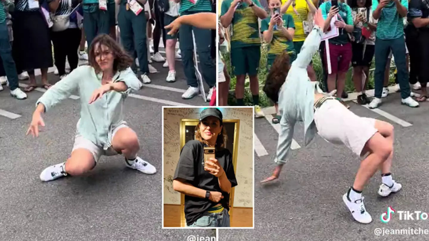 Unseen footage of viral breakdancer Raygun leaves fans asking why 'didn't she do this in the Olympics'