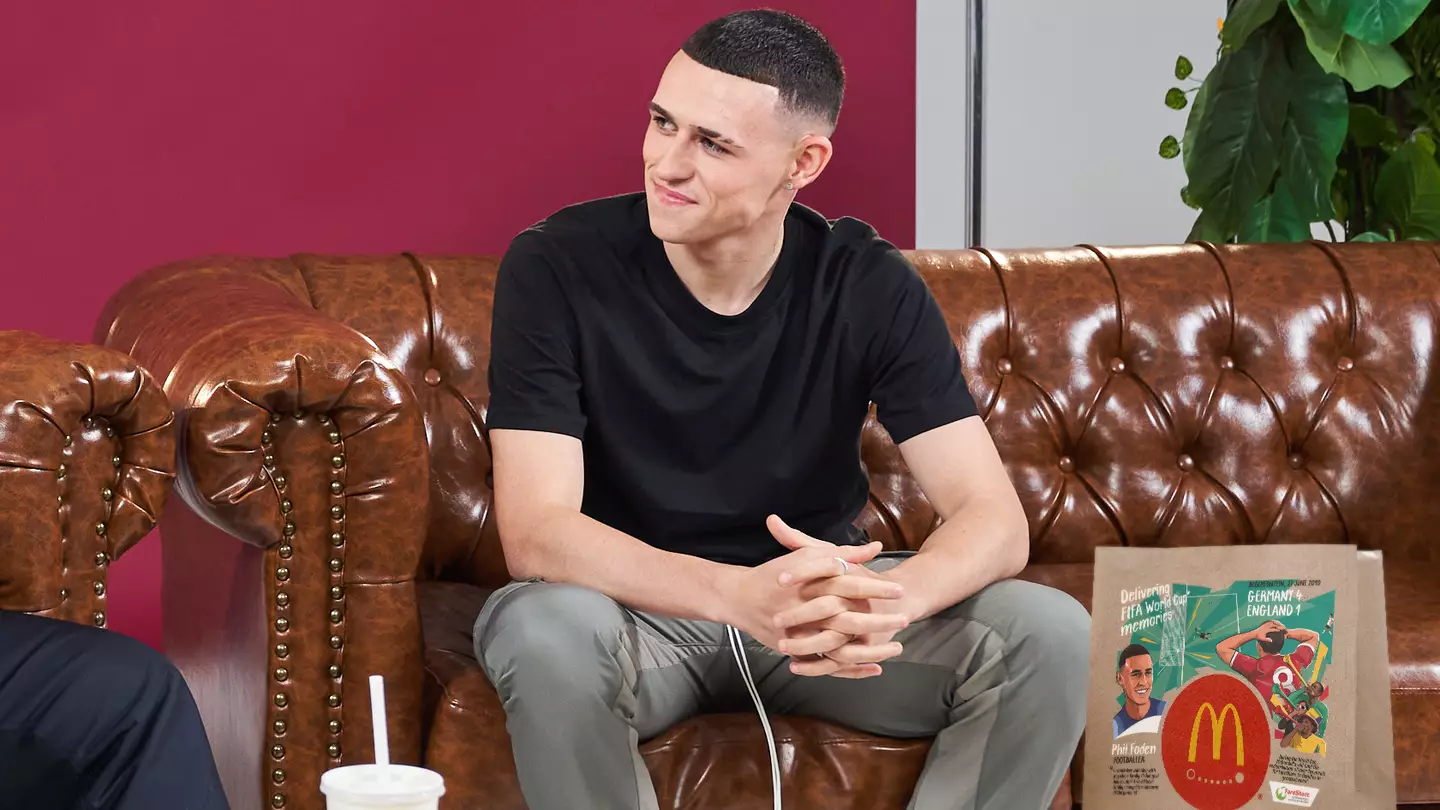 Phil Foden joins McDonald's in funding redistribution of over one million meals this winter through FareShare