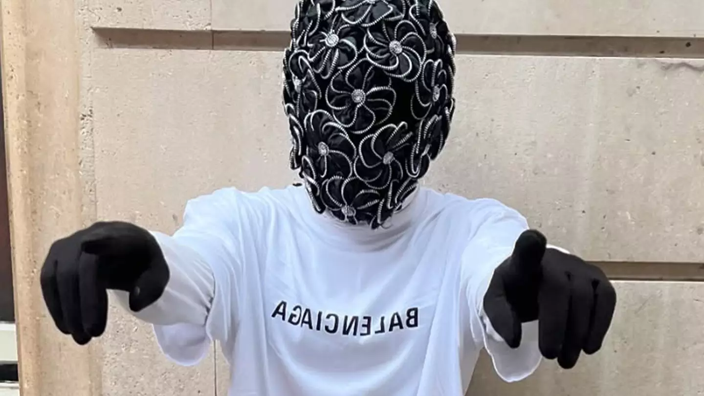 Masked footballer and rapper Dide dropped biggest identity clue when naming toughest Premier League opponent
