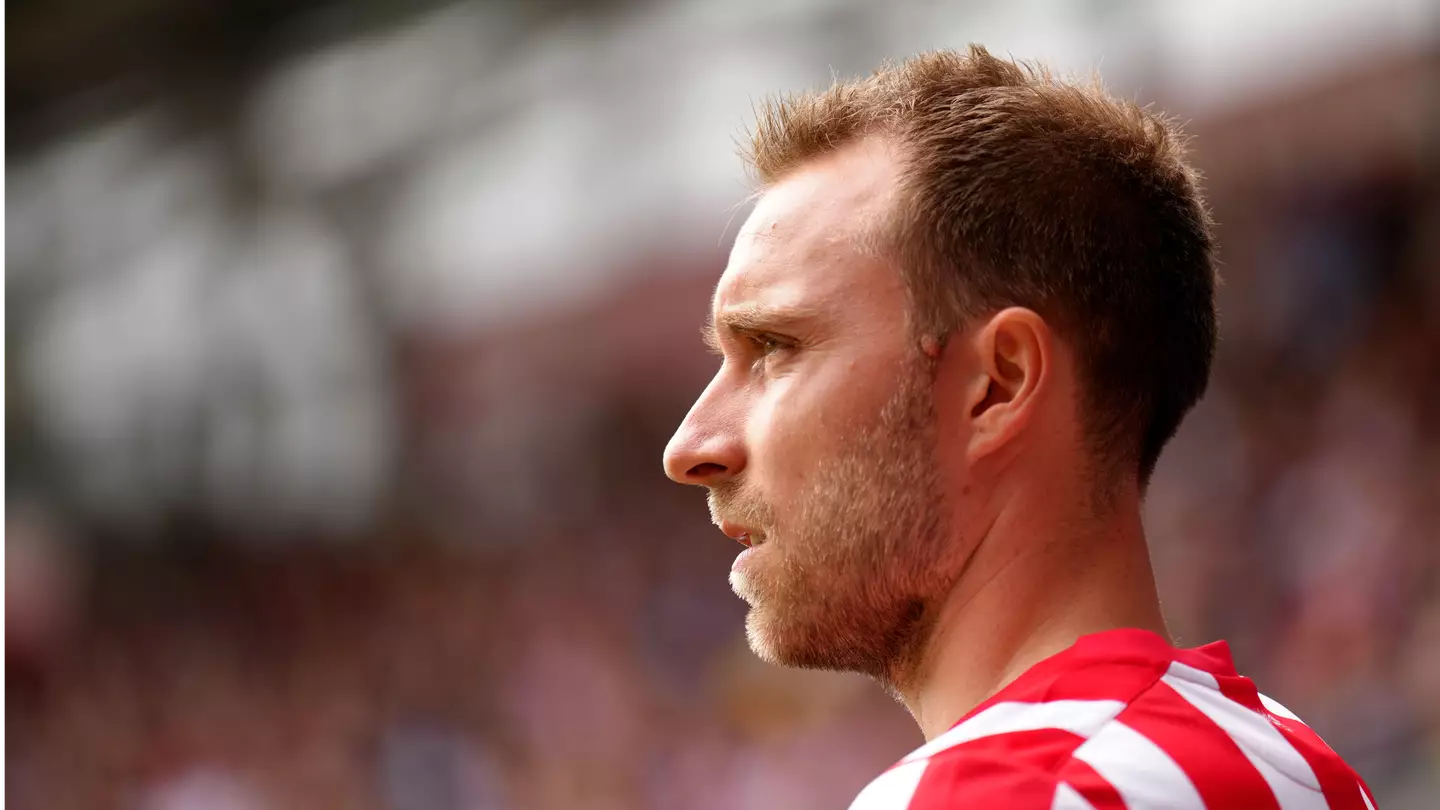 Christian Eriksen signed for Brentford on a six-month deal in January.