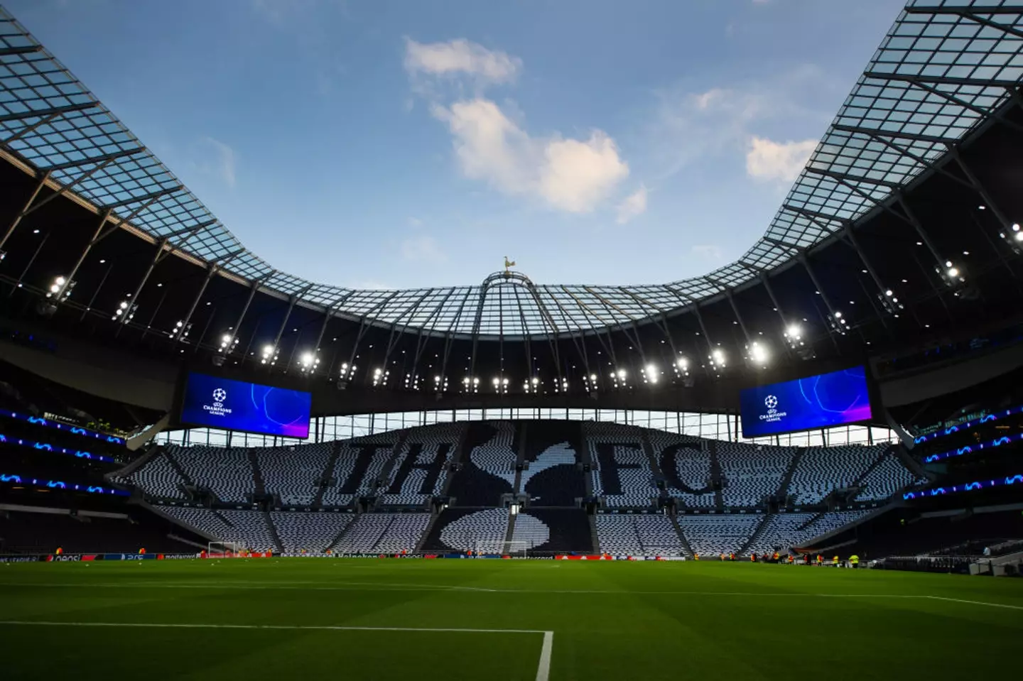 Spurs play their home games at the Tottenham Hotspur Stadium (Image: Getty)
