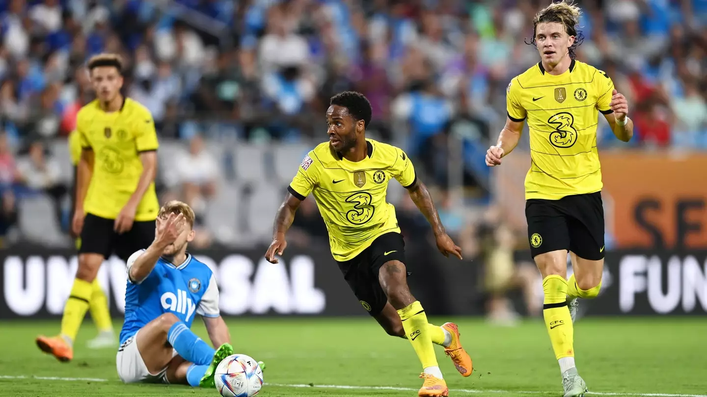 Raheem Sterling, Conor Gallagher and Ethan Ampadu. (FC Series)