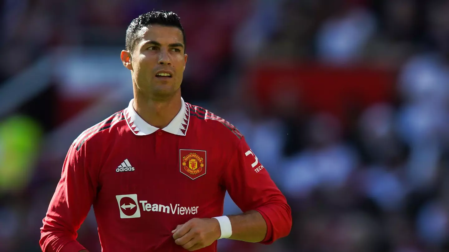 Cristiano Ronaldo at Old Trafford. (Alamy)