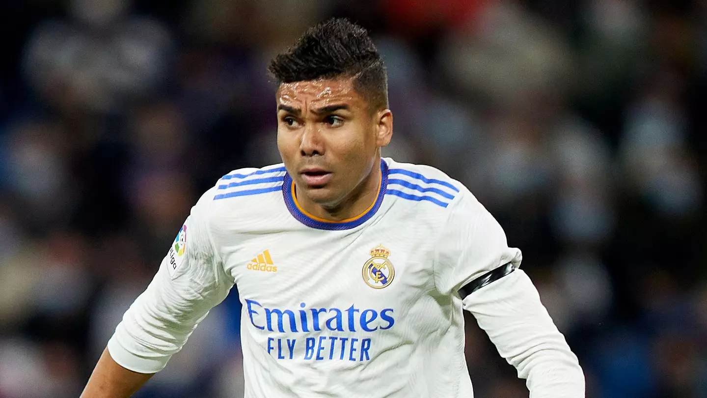 Real Madrid's Casemiro (Image: PA)