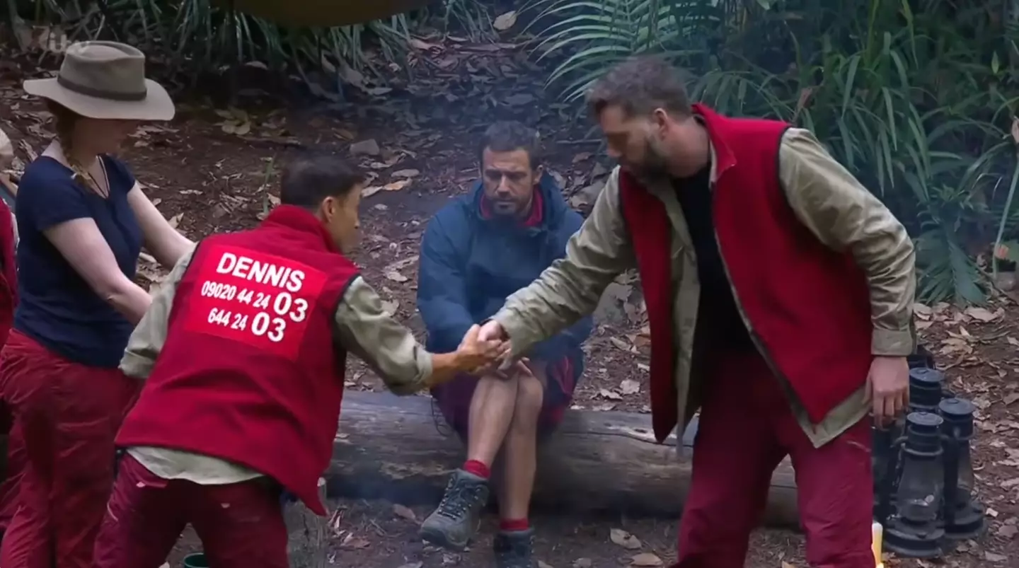 Dennis Wise and Iain Lee had a tense relationship on I'm a Celeb (Image: Getty)