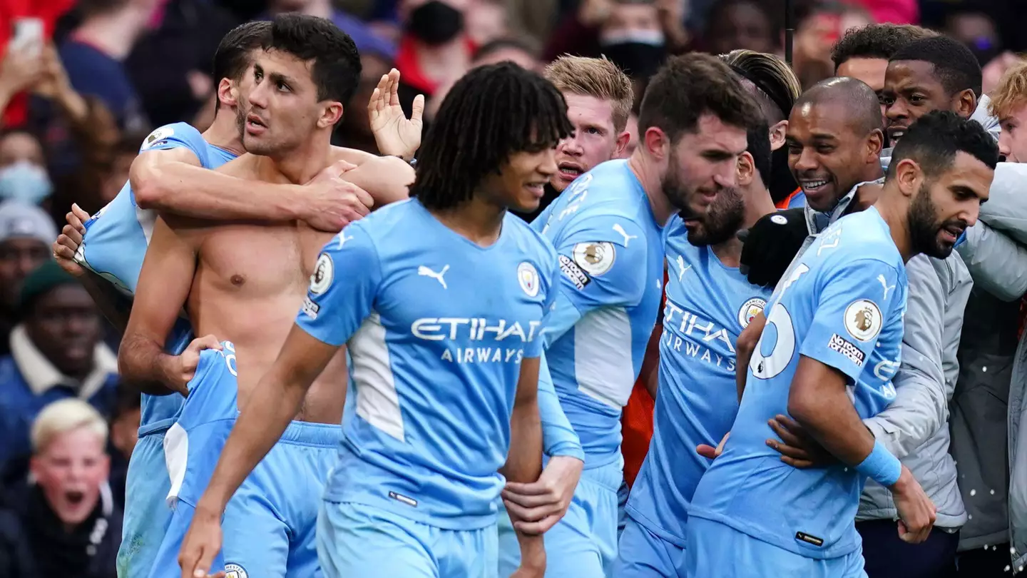 Manchester City midfielder Rodri