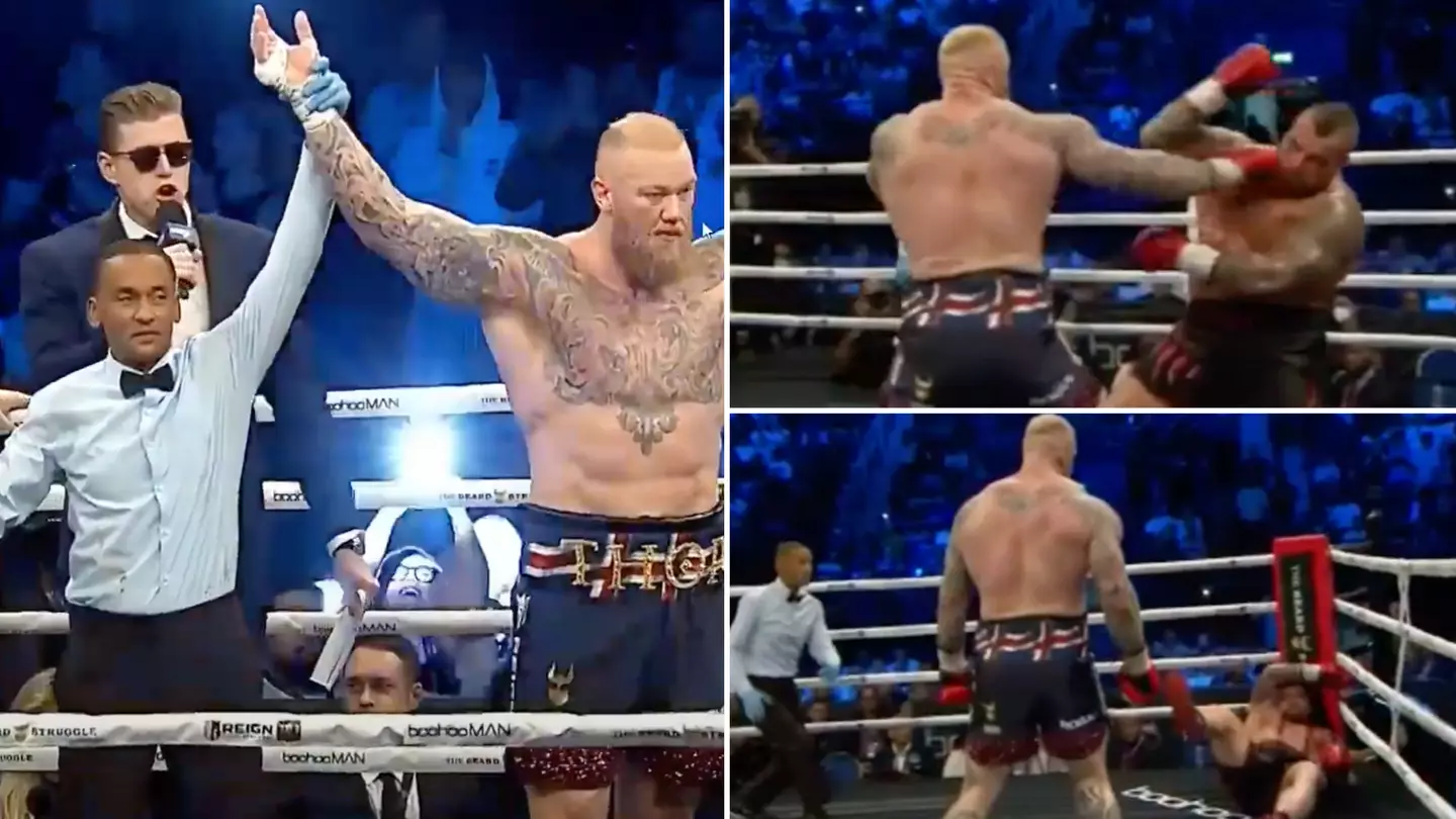 Thor Has Defeated Eddie Hall Via Unanimous Decision In 'Heaviest Boxing Match In History'