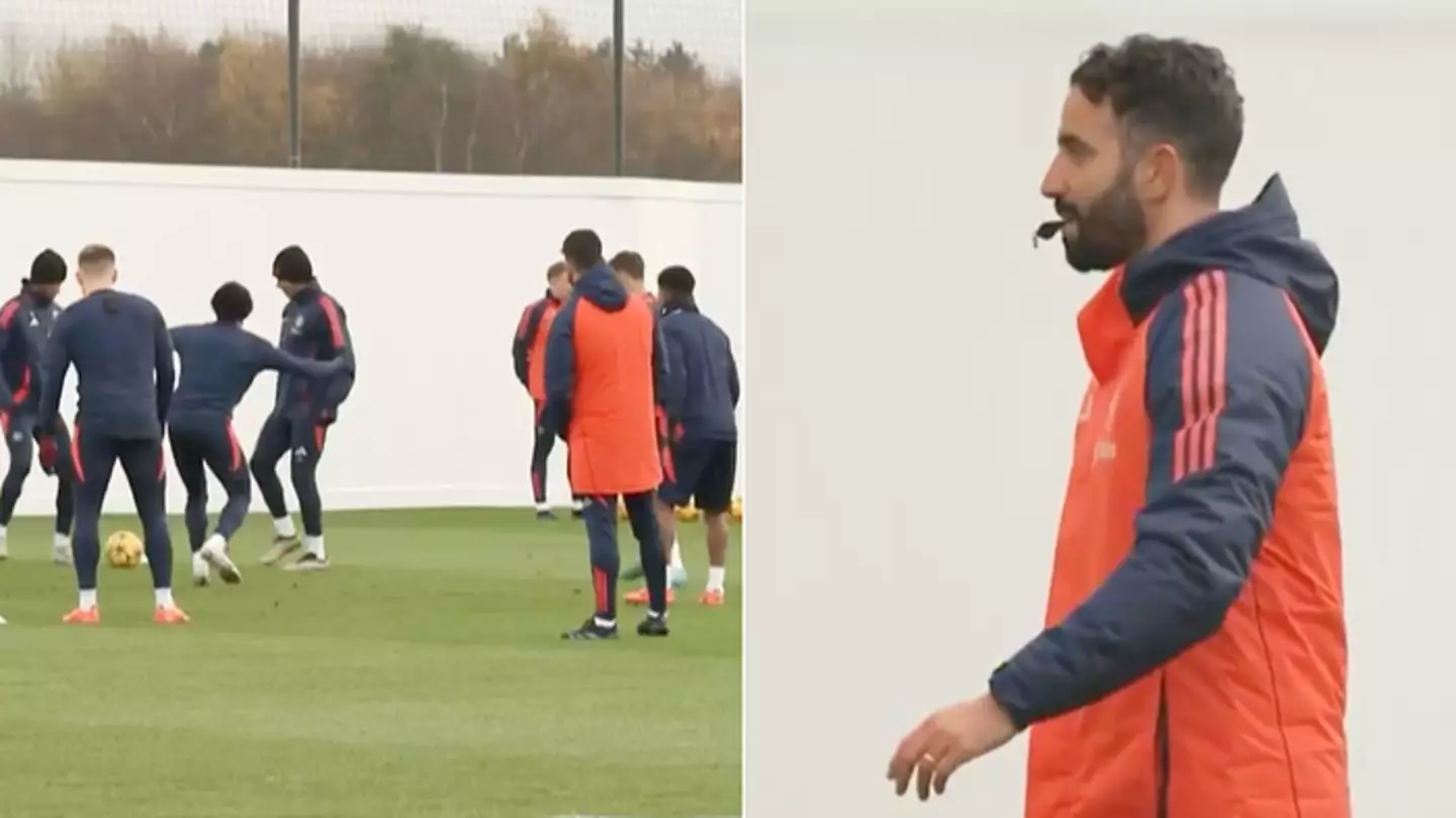 Source reveals Man Utd player who Ruben Amorim has ‘taken a liking to’ after just one training session