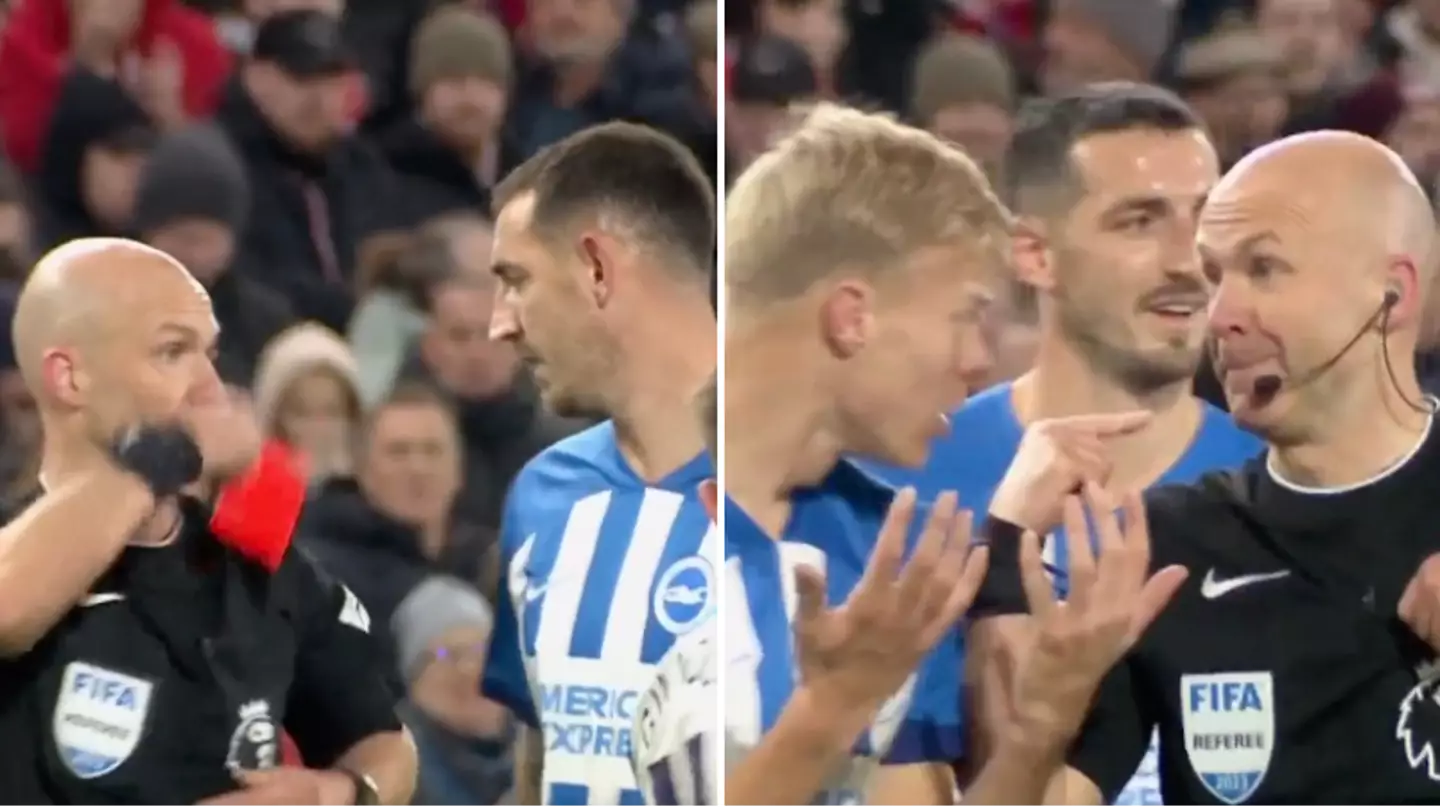 Punishment handed out after Lewis Dunk handed red card for rare reason that hasn't happened for 15 years