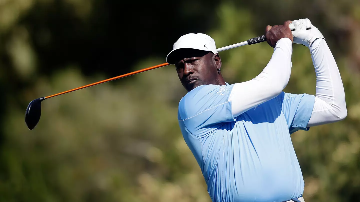 Michael Jordan is a keen golf player. (Image: Getty)