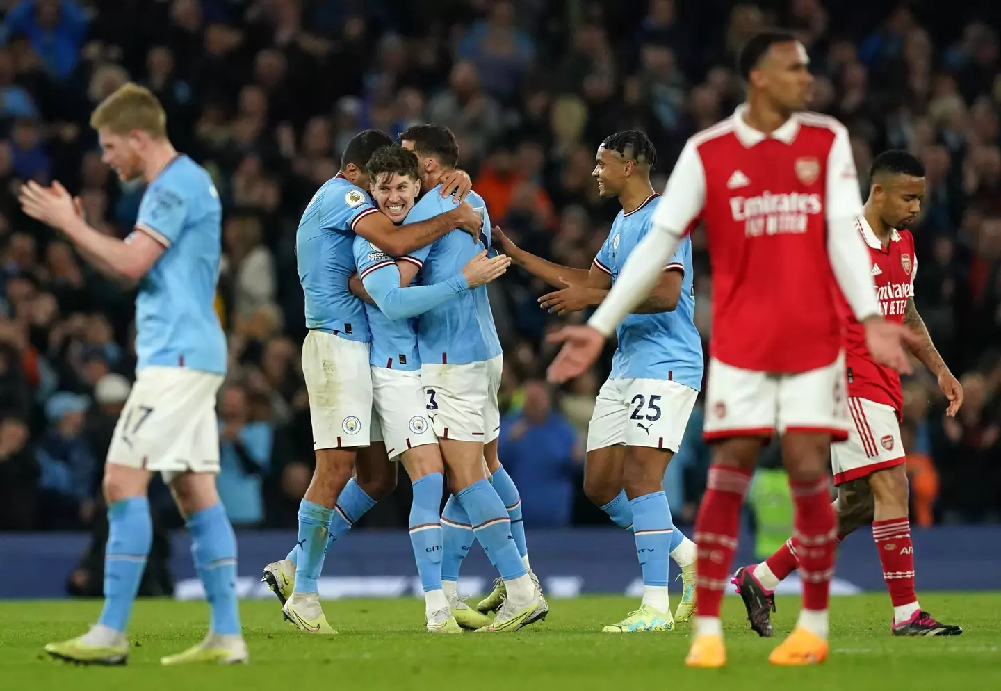 Arsenal have been accused of bottling the Premier League title but are just simply not at the level Manchester City are. (