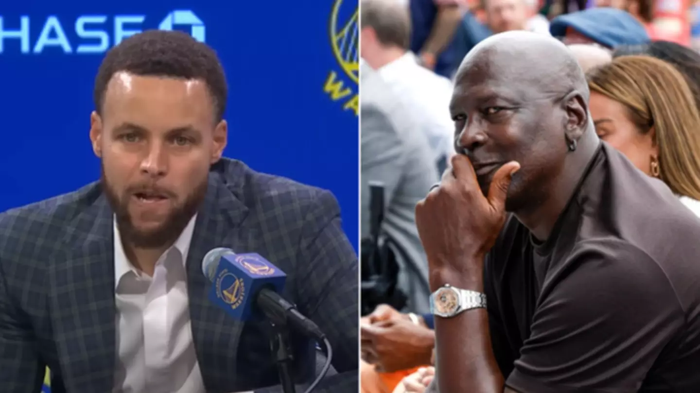 Steph Curry made his feelings clear on Michael Jordan's comments about him entering NBA Hall of Fame