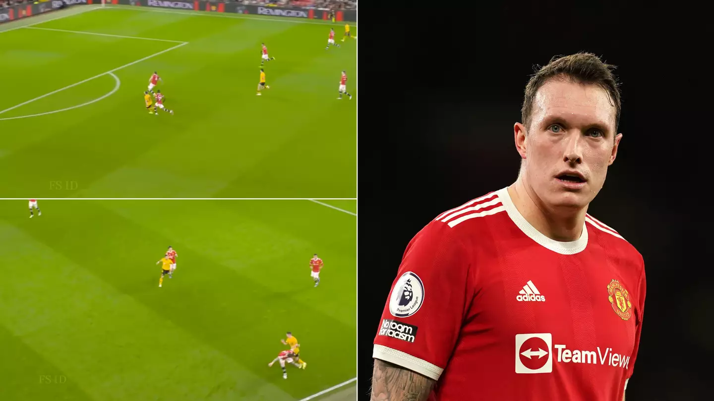 Phil Jones Personal Highlights Show He's The Only Good Thing From Manchester United's Loss To Wolves
