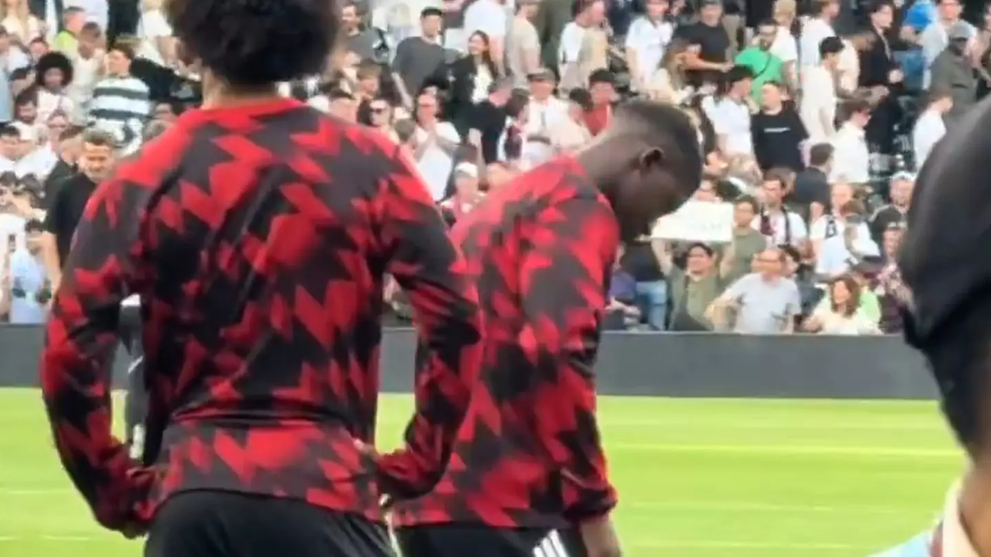 Footage of Kobbie Mainoo after Fulham draw goes viral as he's left on the bench again