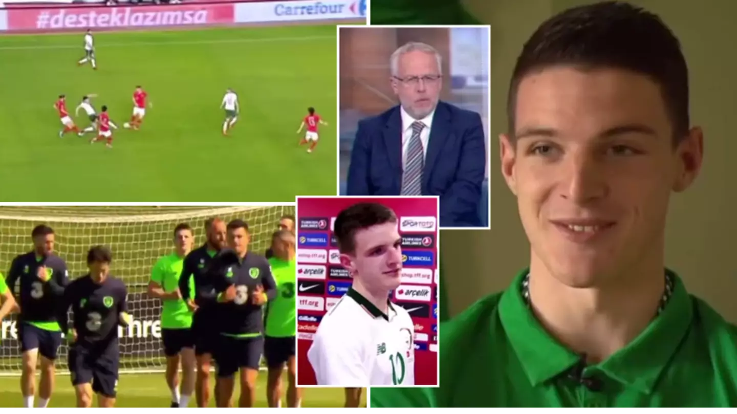 Irish broadcaster RTE are going viral for their report on Declan Rice's transfer to Arsenal