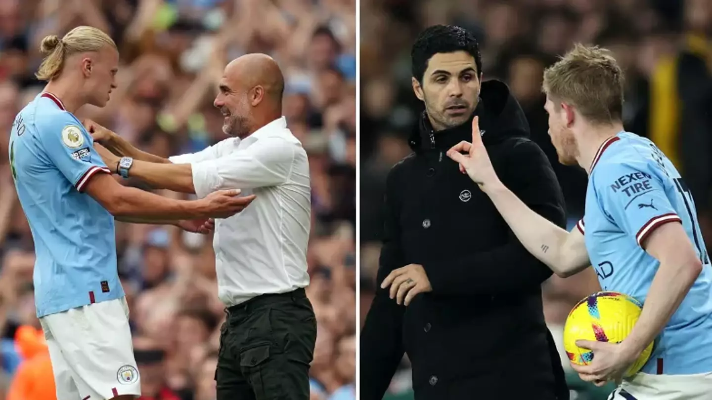 Arsenal fans call out "salty" Manchester City as tensions rise between Premier League title rivals