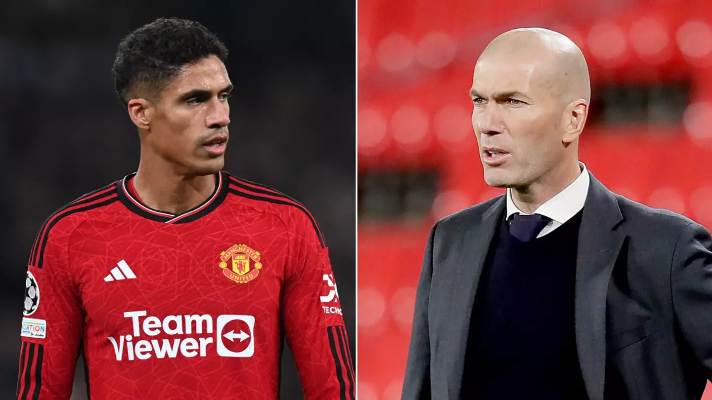 Zinedine Zidane has made his plan for Raphael Varane clear if he replaces Erik ten Hag at Man Utd