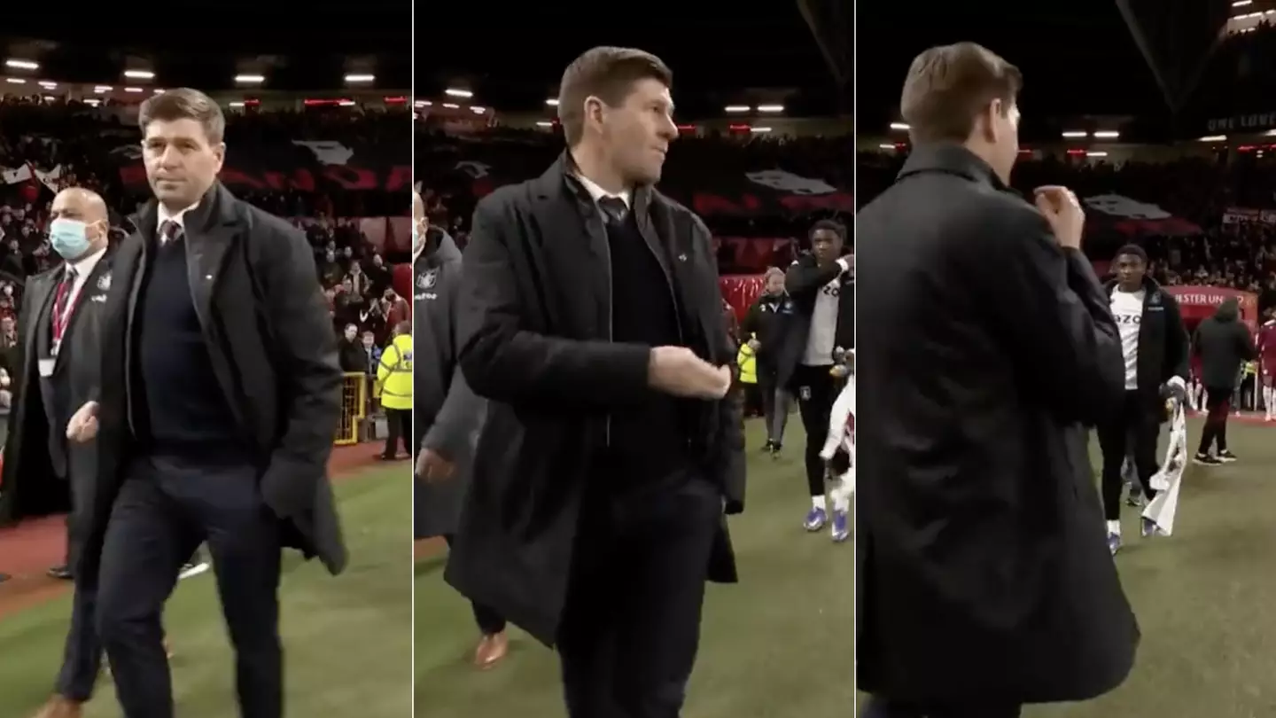 Steven Gerrard Gives The Perfect Response To Being Booed At Manchester United