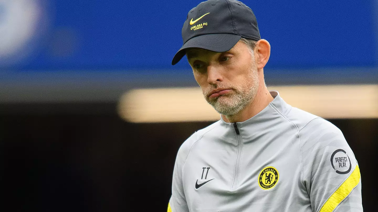 Chelsea Manager Thomas Tuchel during the match at Stamford Bridge. (Alamy)