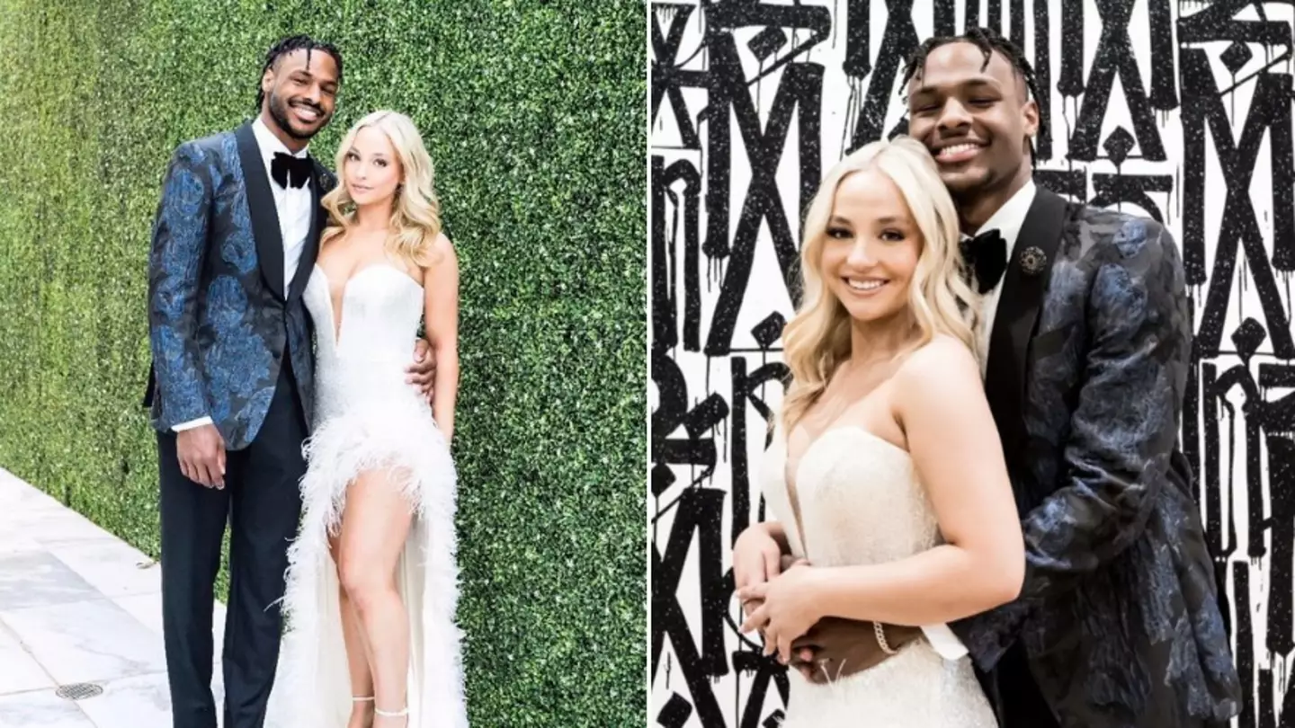 LeBron James’ Son Bronny Criticised For Taking 'A White Girl' To Prom