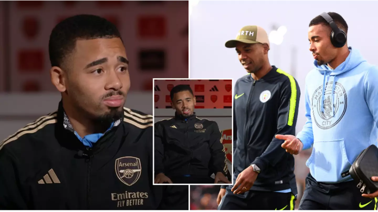 Arsenal striker Gabriel Jesus names Ronaldo and two Man City players in his dream five-a-side team