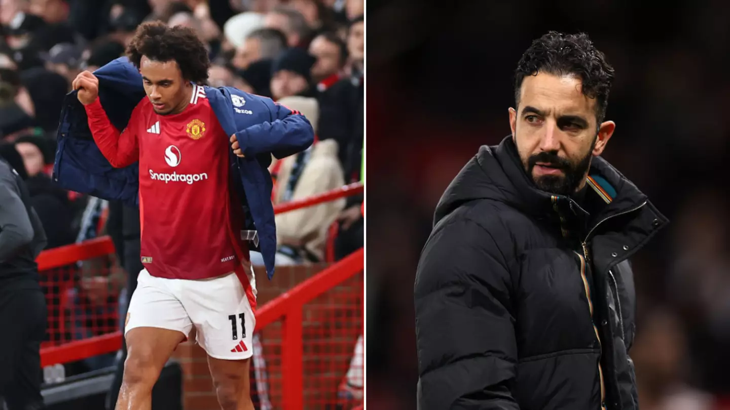 One Man Utd player spotted supporting Joshua Zirkzee at full-time after humiliating Ruben Amorim sub