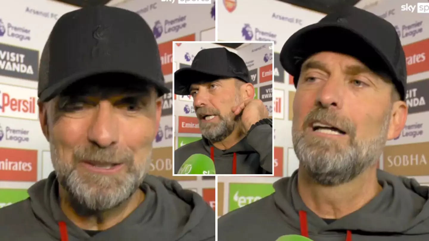 Fans think Jurgen Klopp has had 'enough of football' after interview following Liverpool defeat
