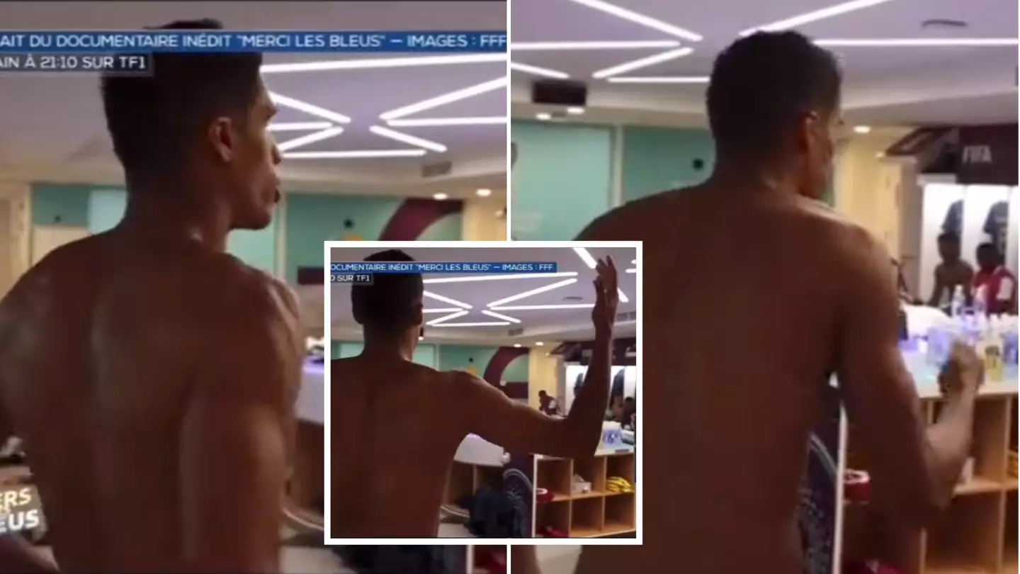 Raphael Varane’s rousing speech in France dressing room during World Cup will give you goosebumps