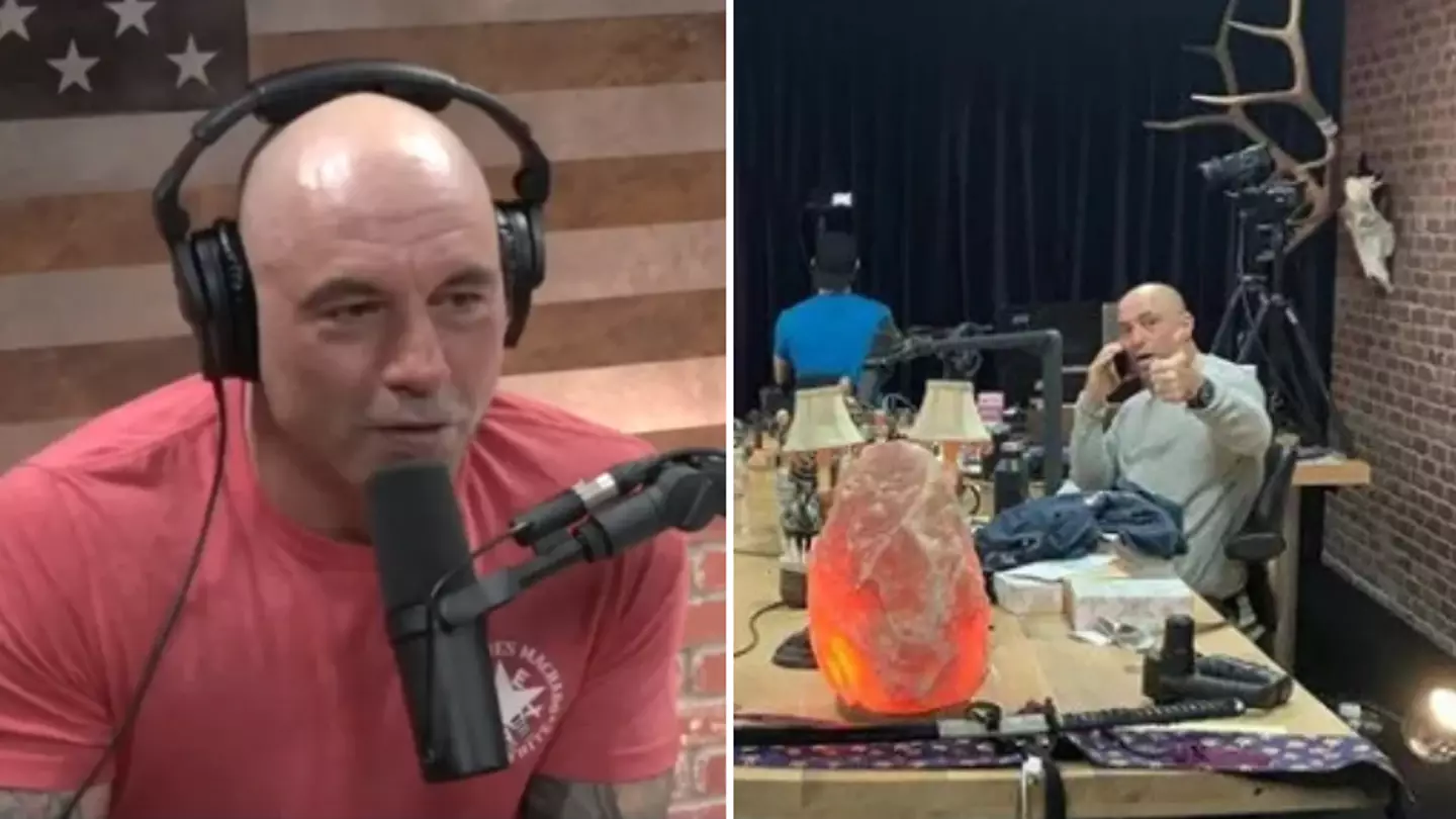 Joe Rogan made his podcast studio table wider for one guest because he was so scared of what he might do