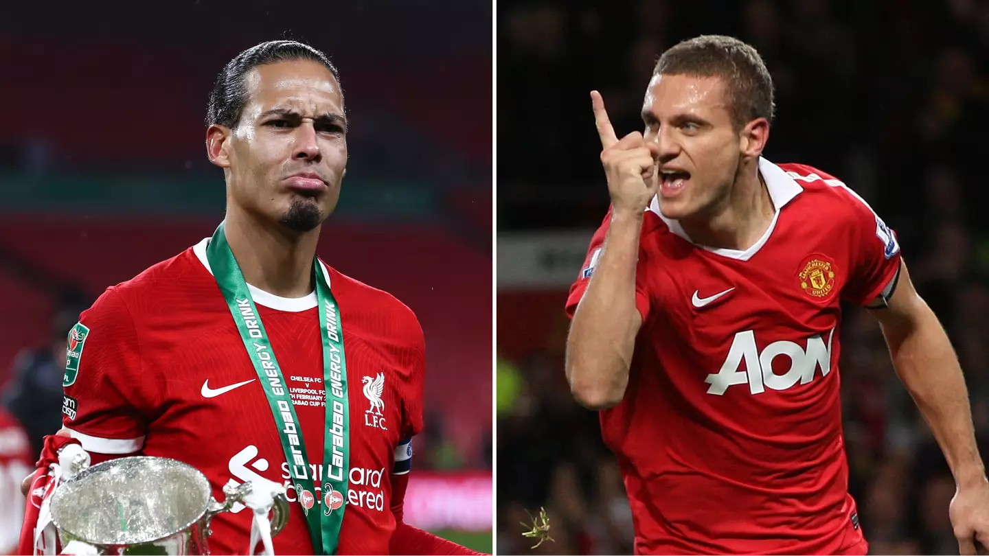 Premier League striker who 'tore apart' Nemanja Vidic twice claims he's not on Virgil van Dijk's level