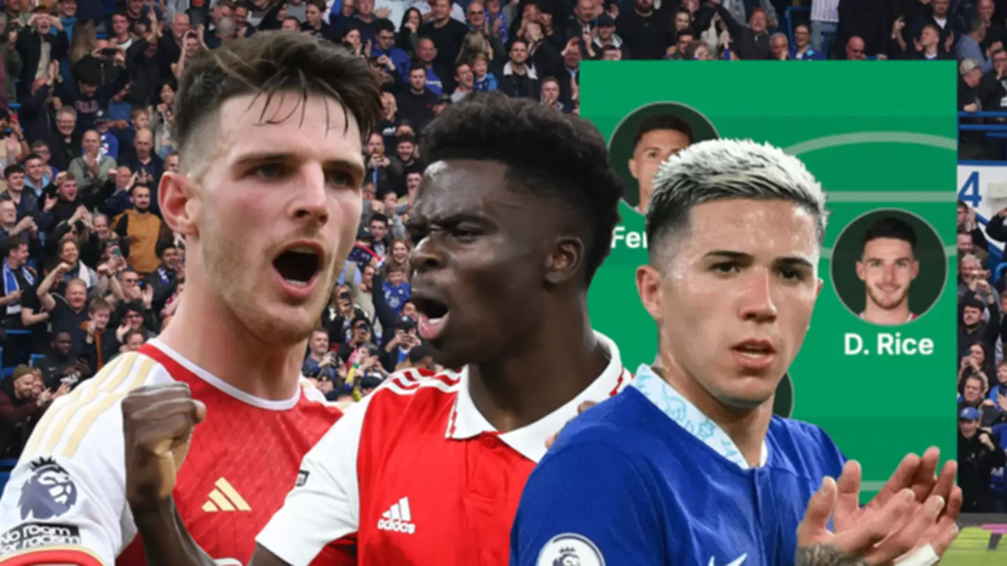 Only three Chelsea players included in combined XI with Arsenal ahead of London derby