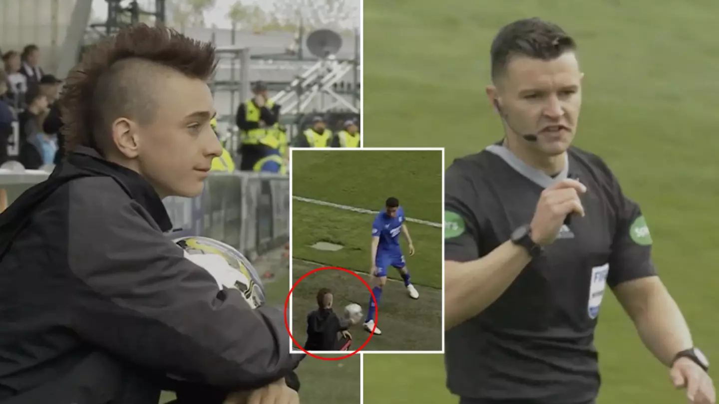 St Mirren ballboy subbed during match vs Rangers after incident in eighth minute, the referee was fuming