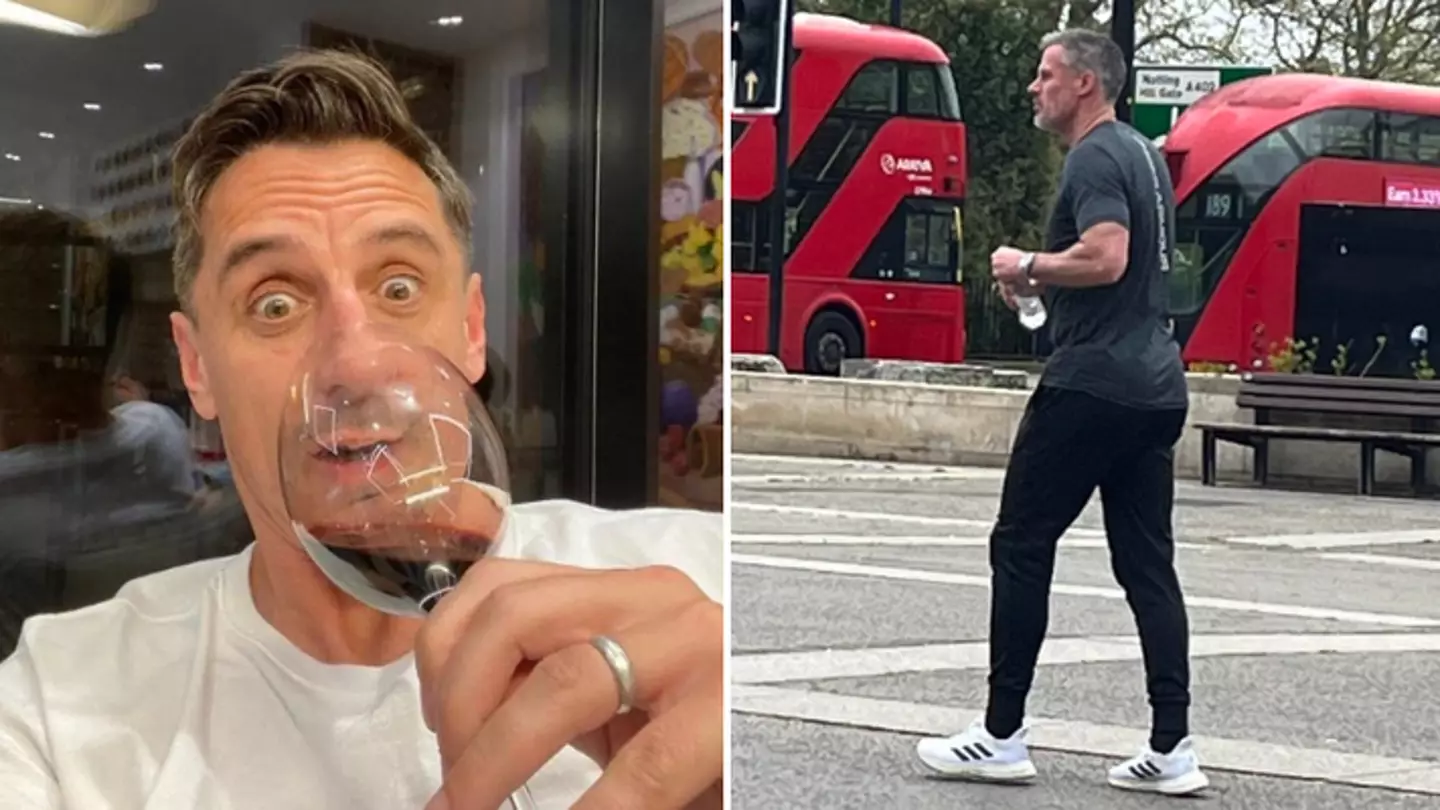 Gary Neville was blasted by Liverpool fans after making joke about Scousers