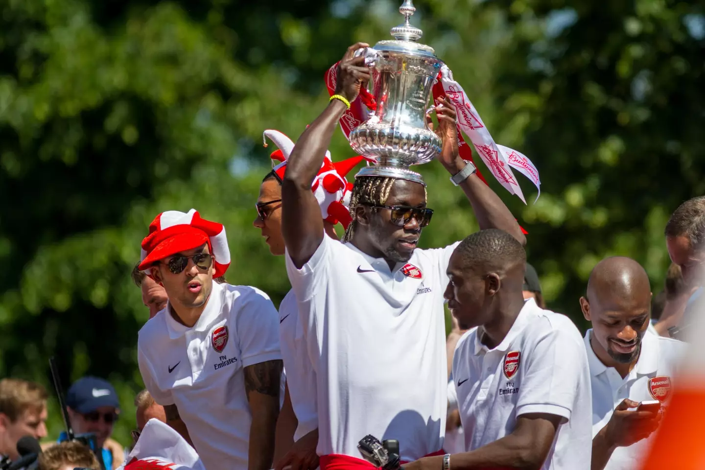 Former Arsenal defender Bacary Sagna believes the Gunners can win the title in two years' time (Image: PA)