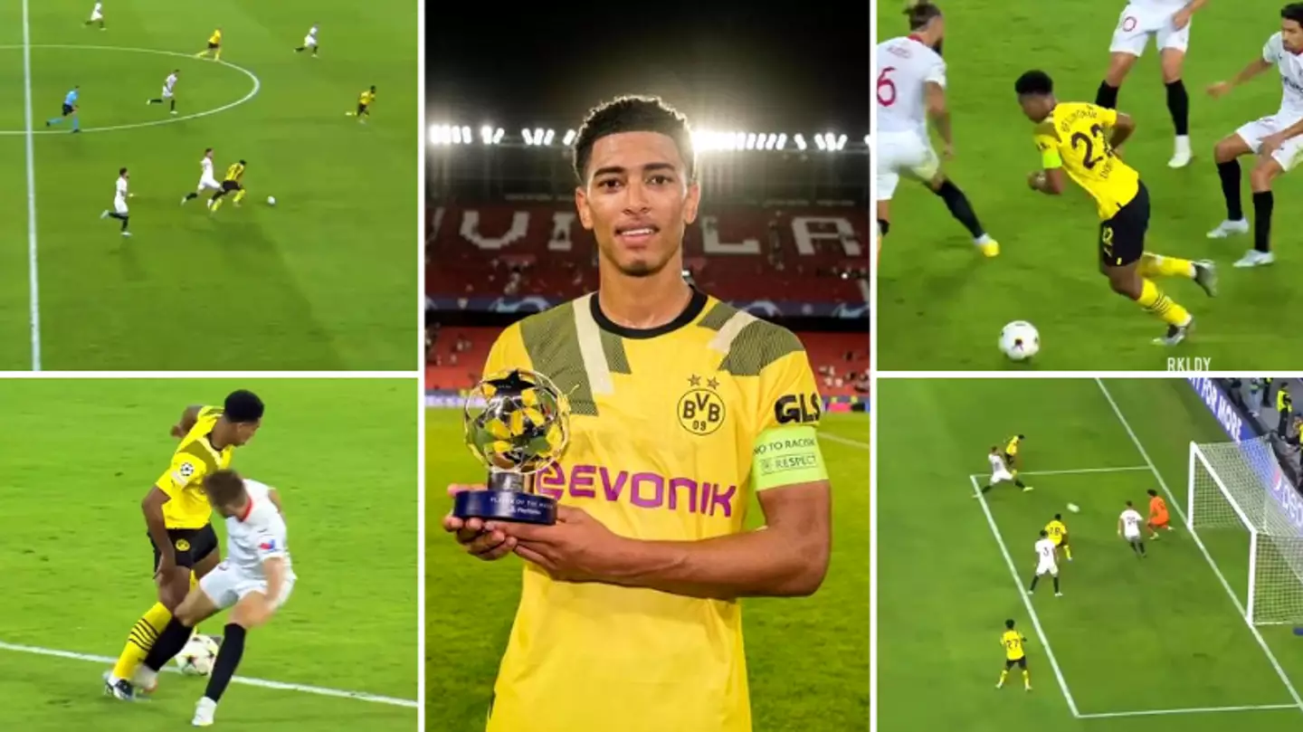Jude Bellingham's individual highlights against Sevilla are outrageous, generational talent confirmed