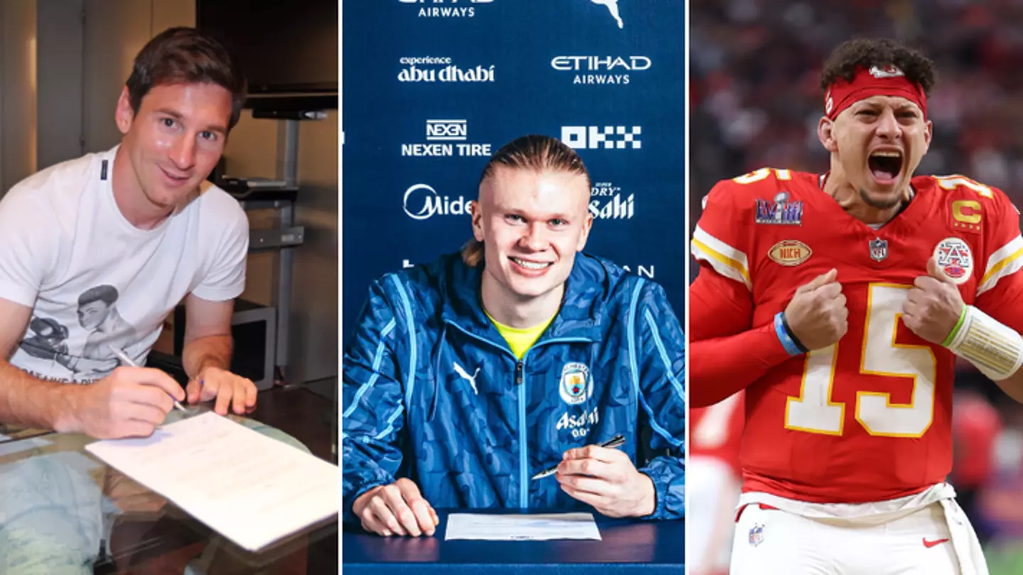 Top 10 biggest sports contracts in history as Erling Haaland signs one of the most 'lucrative' deals ever