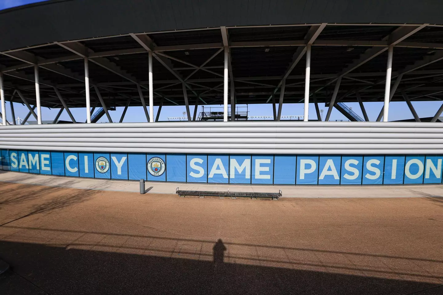 Manchester City's Academy stadium. News Images / Alamy