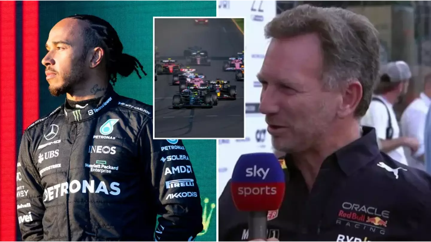 Lewis Hamilton's 'mistake' helped Max Verstappen to Australian Grand Prix victory, claims Christian Horner