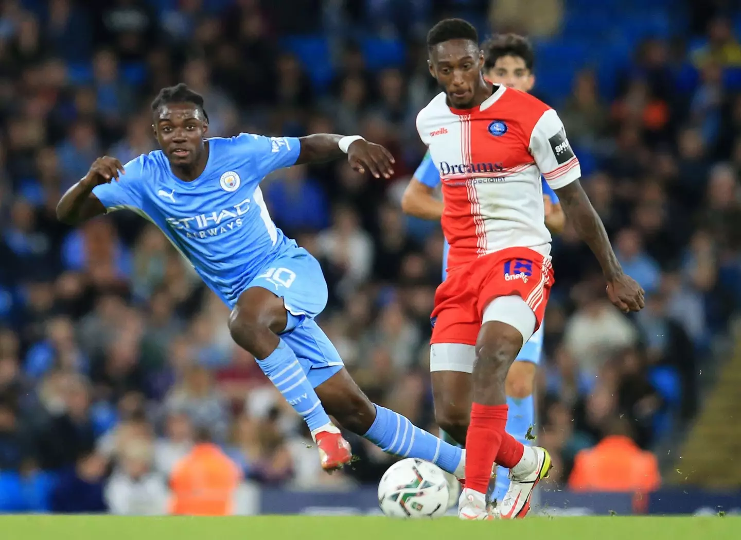Romeo Lavia in Carabao Cup action (Action Plus Sports Images / Alamy)