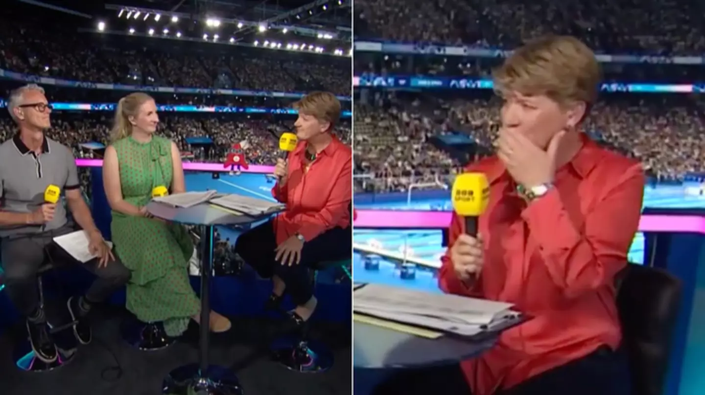 Clare Balding breaks down in tears on the BBC during live Olympics broadcast