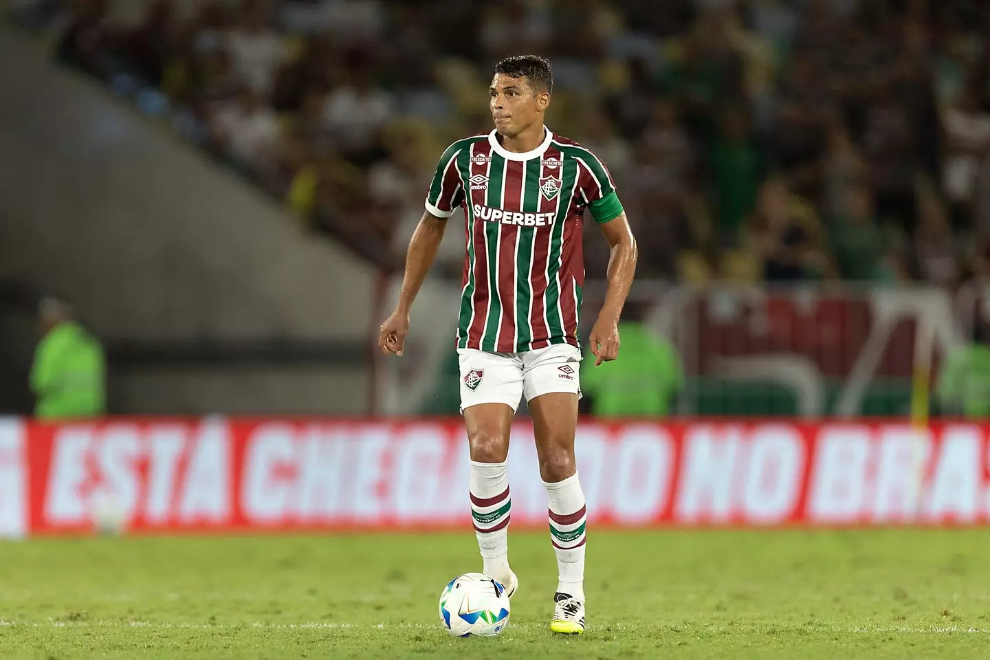 Thiago Silva in action for Fluminense (Image: Getty)