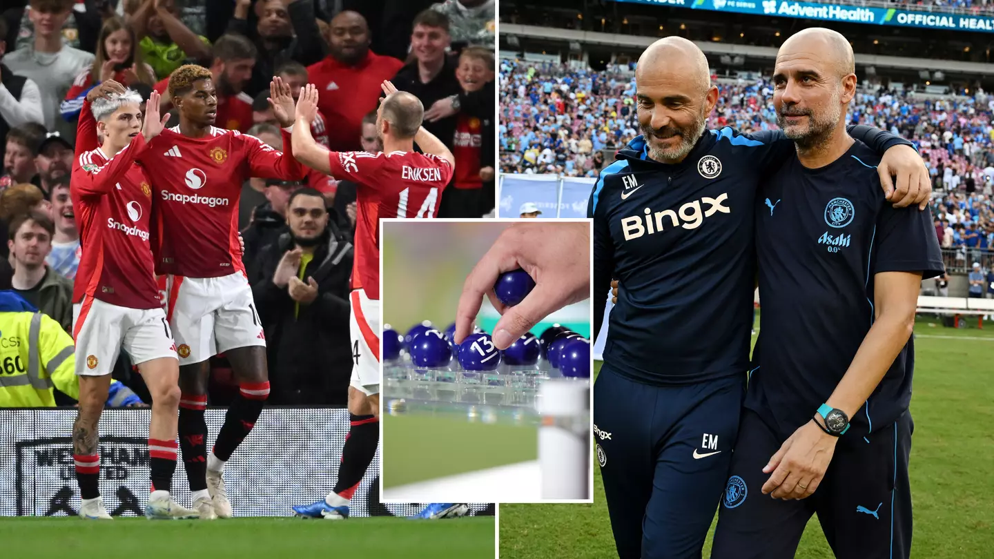 Carabao Cup draw simulator: Man Utd handed nightmare tie as Man City and Chelsea get dream opponents