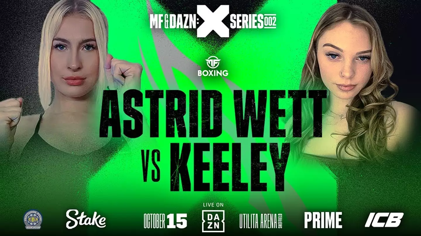 Astrid Wett vs Keeley Live stream: TV Channel and how to watch