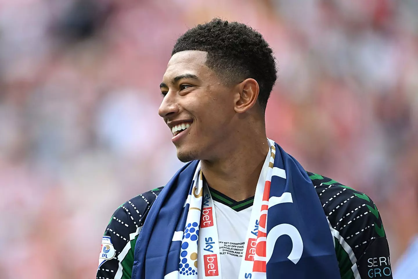 Jobe Bellingham has been linked with several Bundesliga clubs in recent weeks. (Image: Getty)