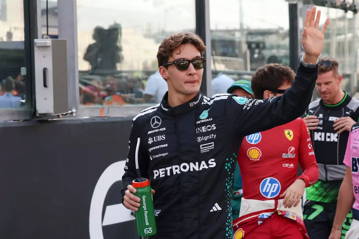 George Russell is the early favourite to win the 2026 Formula 1 world title. Image: Getty