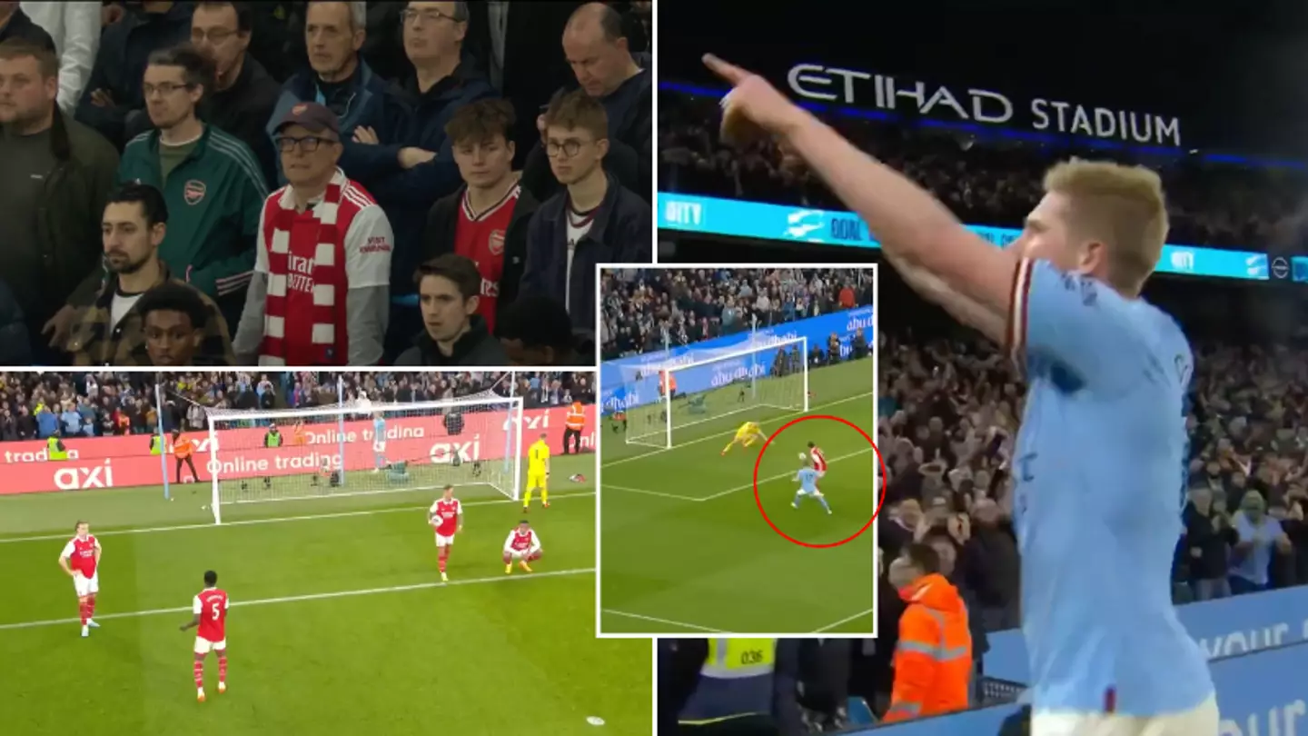 Arsenal's title hopes take massive hit after being destroyed by Man City at the Etihad