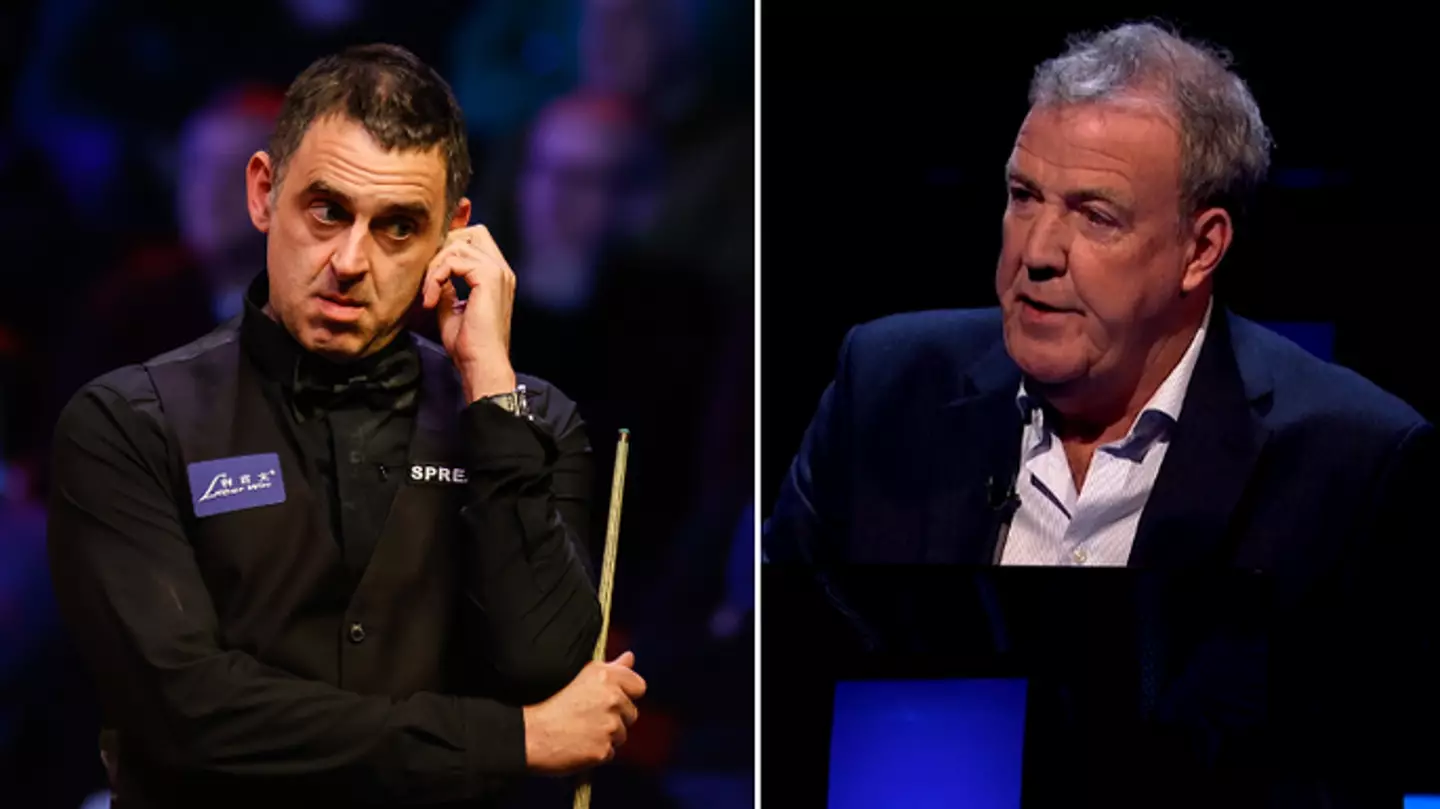 Fans call out Jeremy Clarkson's 'inaccurate' Ronnie O'Sullivan question on Who Wants To Be A Millionaire