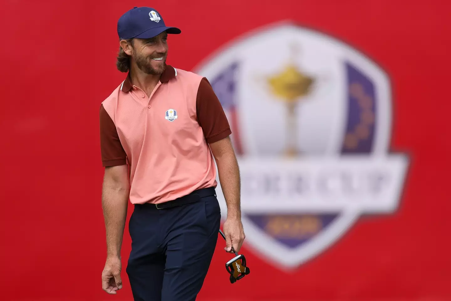 Team Europe's Tommy Fleetwood. Image: Carl Recine / Staff via Getty