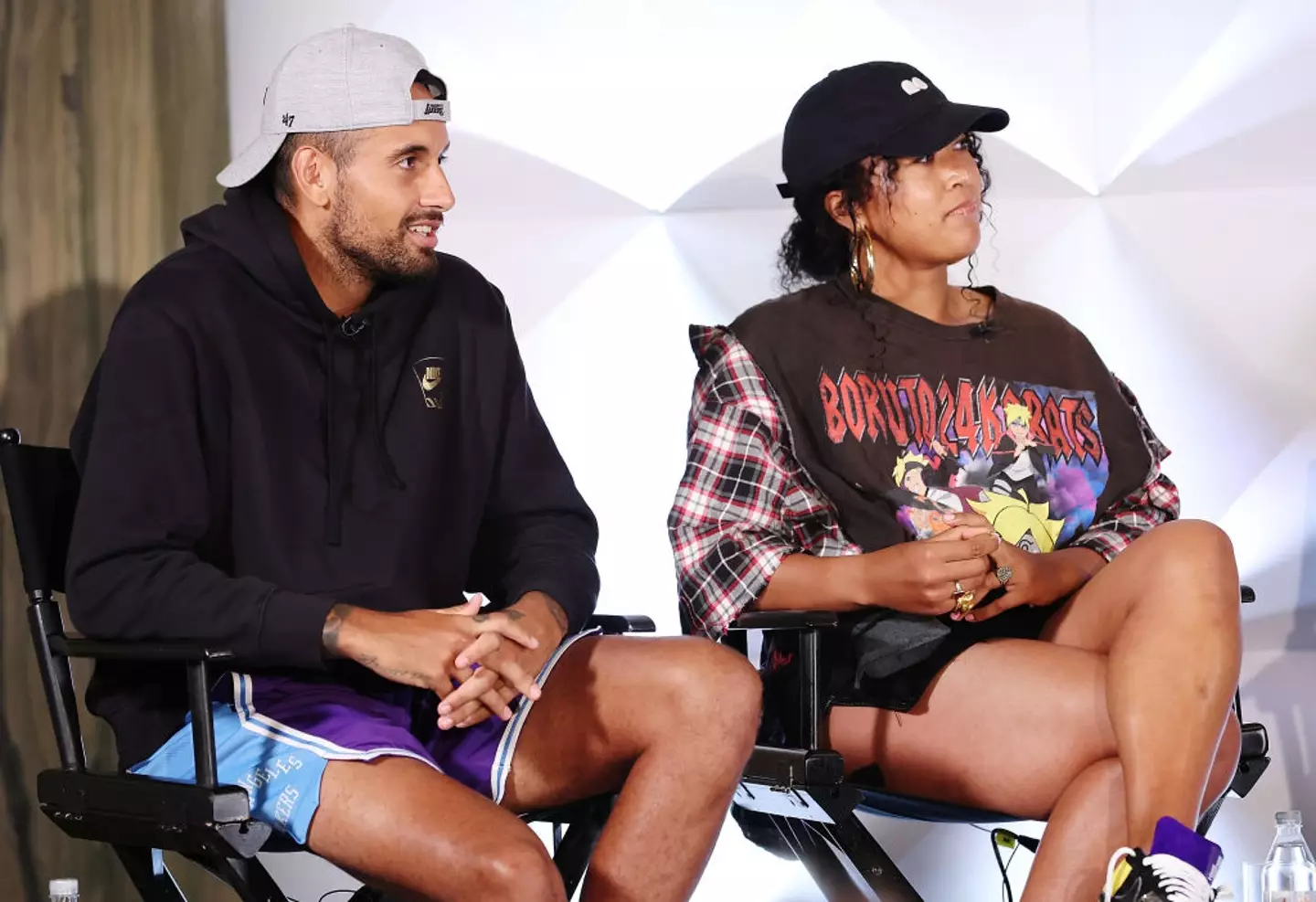 Nick Kyrgios and Naomi Osaka in 2022 (Credit:Getty)