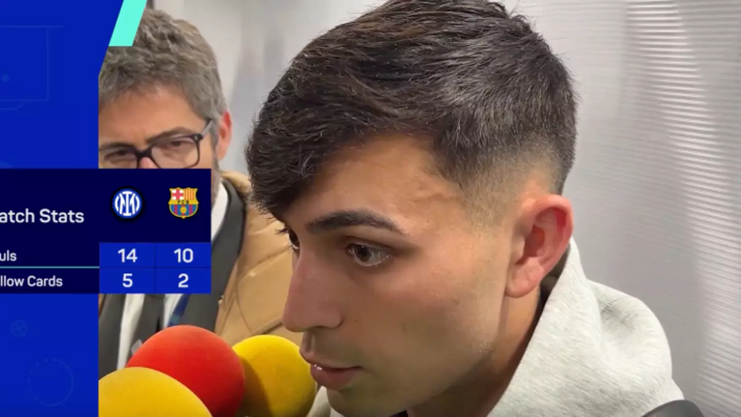 Pedri slams UEFA and calls for investigation into Inter vs Barcelona referee in extraordinary interview after their Champions League defeat